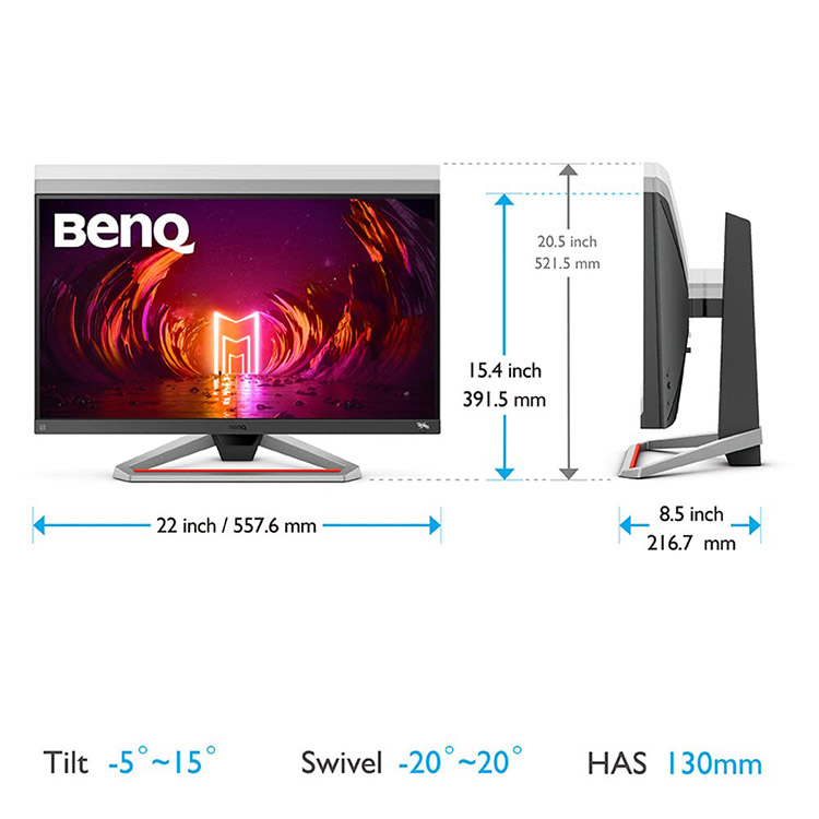 خرید مانیتور BenQ MOBIUZ EX2510S - کیفیت Full-HD - سایز 25 اینچ